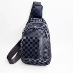 بادی بگ شطرنجی مشکی اسپرت