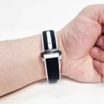 ساعت مچی امگا سواچ بند رابر مشکی اسپرت - Image 6