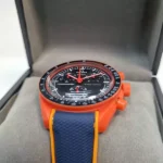 ساعت مچی امگا سواچ بند رابر نارنجی - Image 11