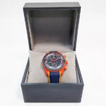 ساعت مچی امگا سواچ بند رابر نارنجی