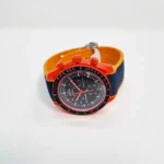 ساعت مچی امگا سواچ بند رابر نارنجی - Image 7