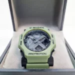 ساعت مچی کاسیو جیشاک عقربه ای سبز