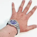 ساعت مچی فول نگین رولکس مردانه - Image 3