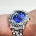 ساعت مچی فول نگین رولکس مردانه - Image 4