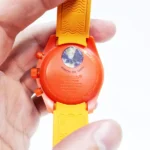 ساعت مچی امگا سواچ بند رابر نارنجی - Image 6