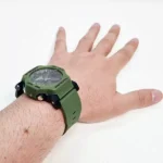 ساعت مچی کاسیو جیشاک عقربه ای سبز - Image 7