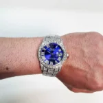 ساعت مچی فول نگین رولکس مردانه - Image 6