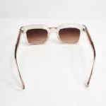 عینک آفتابی فریم شفاف لنز دودی در دو رنگ - Image 8