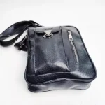 کیف دوشی مردانه مشکی - Image 6