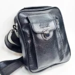 کیف دوشی مردانه مشکی - Image 7