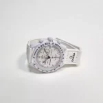 ساعت مچی امگا سواچ سفید بندچسبی - Image 2