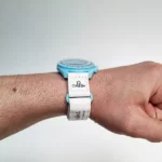 ساعت امگا سواچ آبی بند چسبی - Image 2