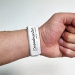 ساعت امگا سواچ آبی بند چسبی - Image 5