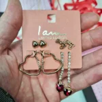 پک هدیه گوشواره و سنجاق سینه - Image 4