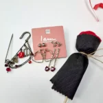 پک هدیه گوشواره و سنجاق سینه - Image 10